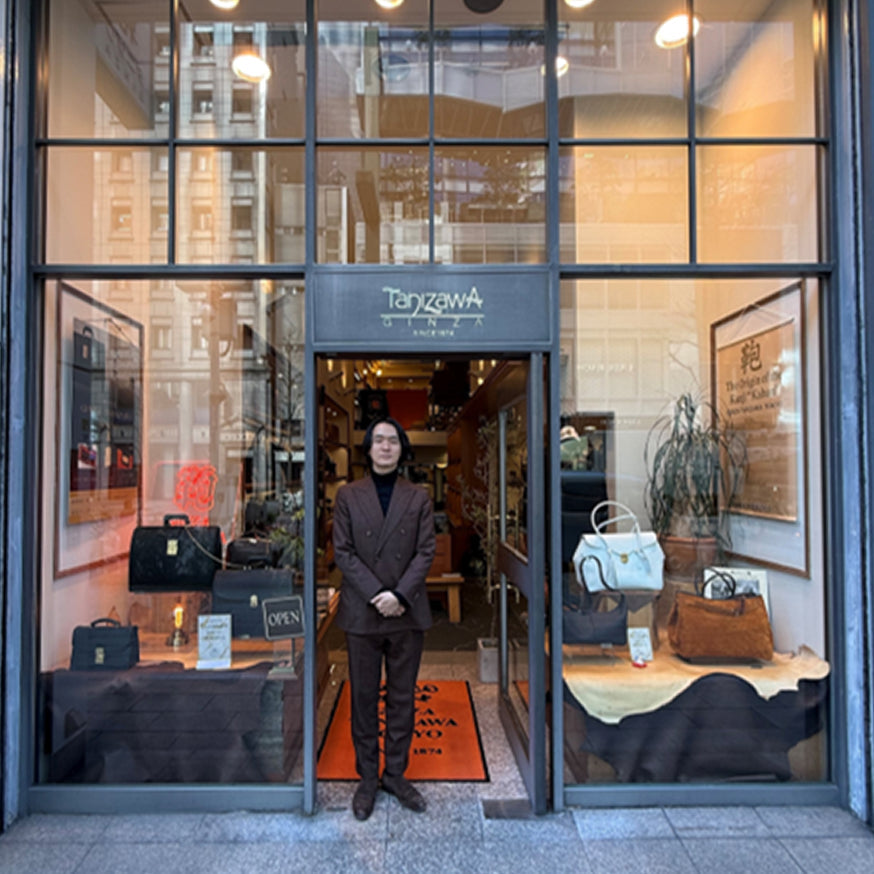 GINZA TANIZAWA TOKYO 本店 「GINZA TANIZAWA TOKYO BLACKBULL ダレスバッグ」【第2回中央区推奨土産品】