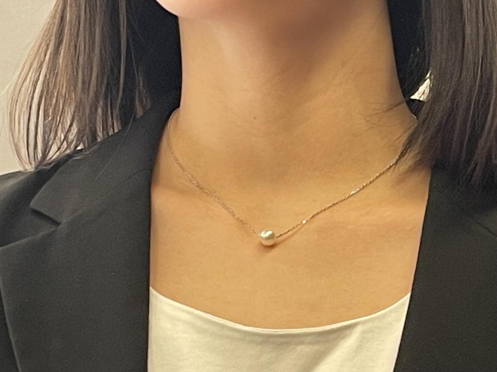 宝石専門店ミワ「アコヤパールネックレス（アコヤ真珠）」【第2回中央区推奨土産品】