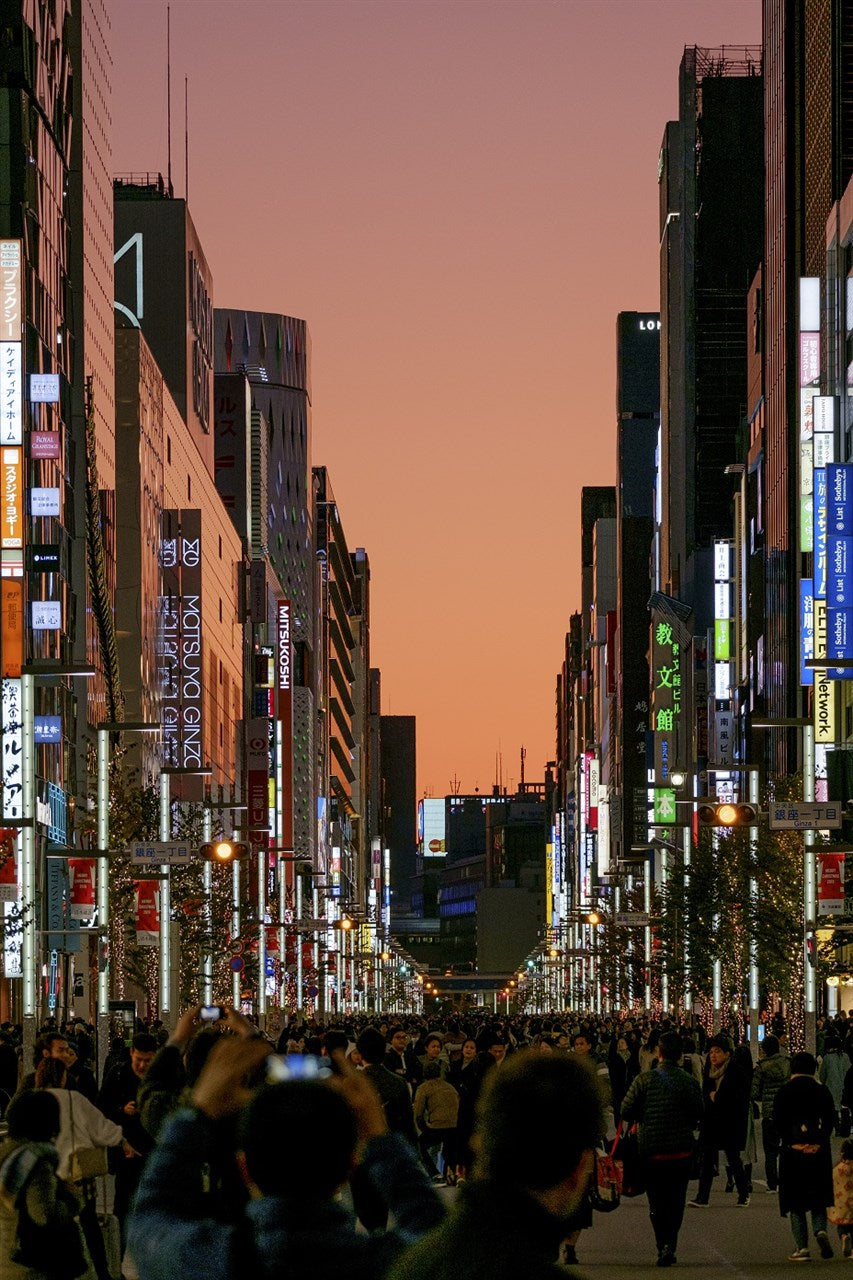 Ginza Majic Hour
