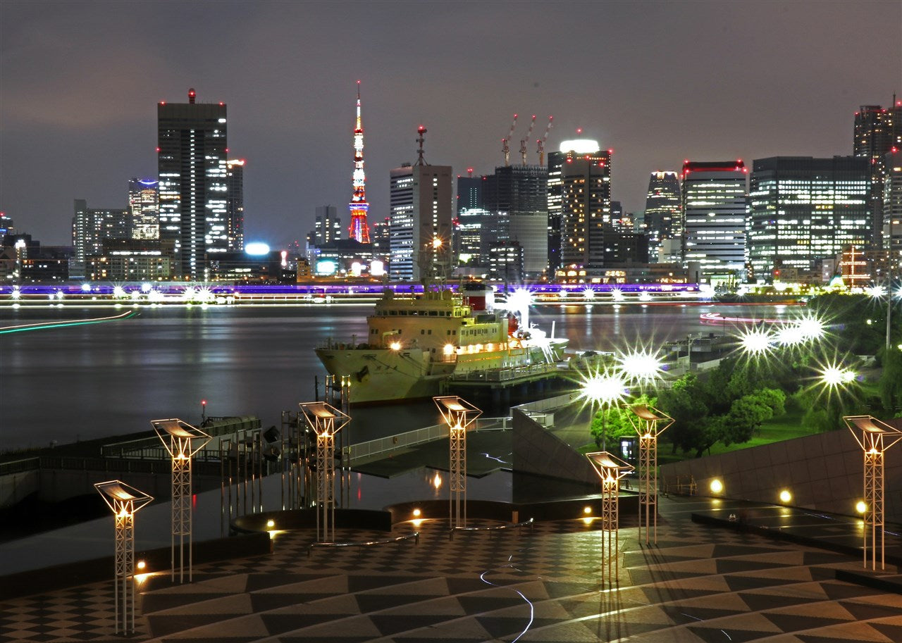 夜の晴海埠頭